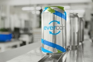 Novelis' Evercan body sheet is made from 90% recycled aluminium